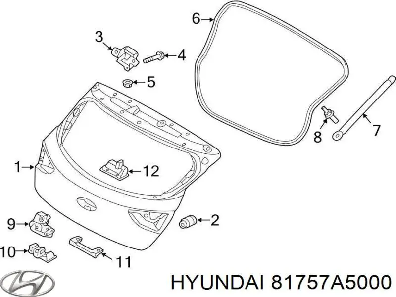 81757A5000 Hyundai/Kia 
