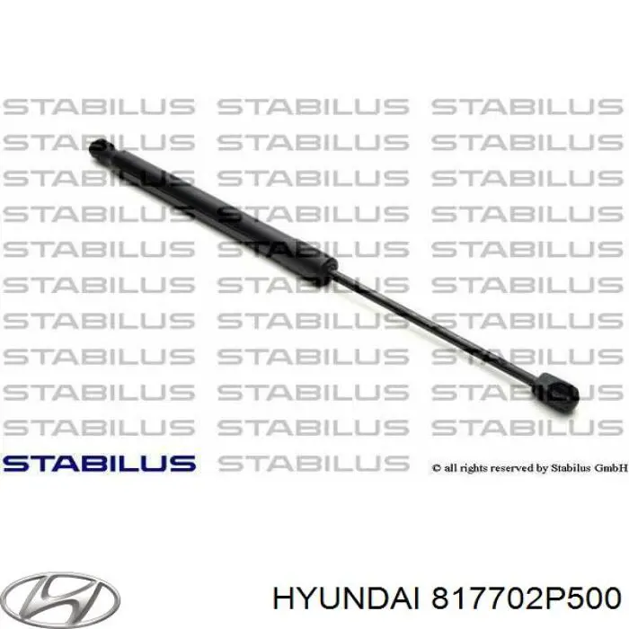 Amortecedor de tampa de porta-malas (de 3ª/5ª porta traseira) Hyundai/Kia 817702P500 preço, a partir de 35,47 USD