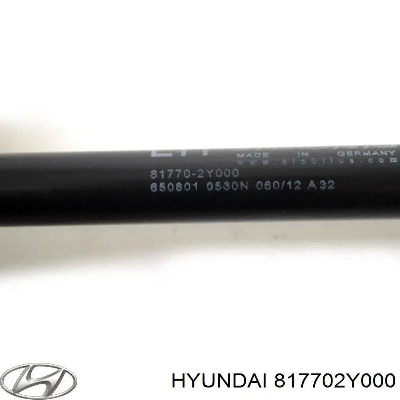 817702Y000 Hyundai/Kia Amortecedor de tampa de porta-malas (de 3ª/5ª porta traseira)