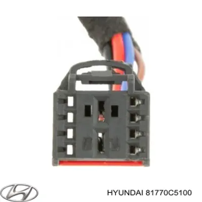 81770C5100 Hyundai/Kia Amortecedor de tampa de porta-malas (de 3ª/5ª porta traseira)