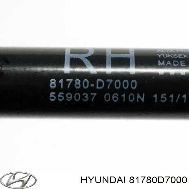 Amortecedor de tampa de porta-malas (de 3ª/5ª porta traseira) Hyundai/Kia 81780D7000 preço, a partir de 35,47 USD