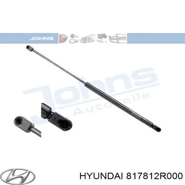 Compre 817812R000 Hyundai/Kia Amortecedor de tampa de porta-malas (de 3ª/5ª porta traseira)