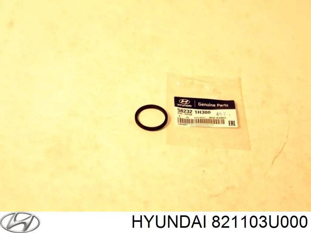 821103U000 Hyundai/Kia Compactador da porta dianteira esquerda (na carroçaria)