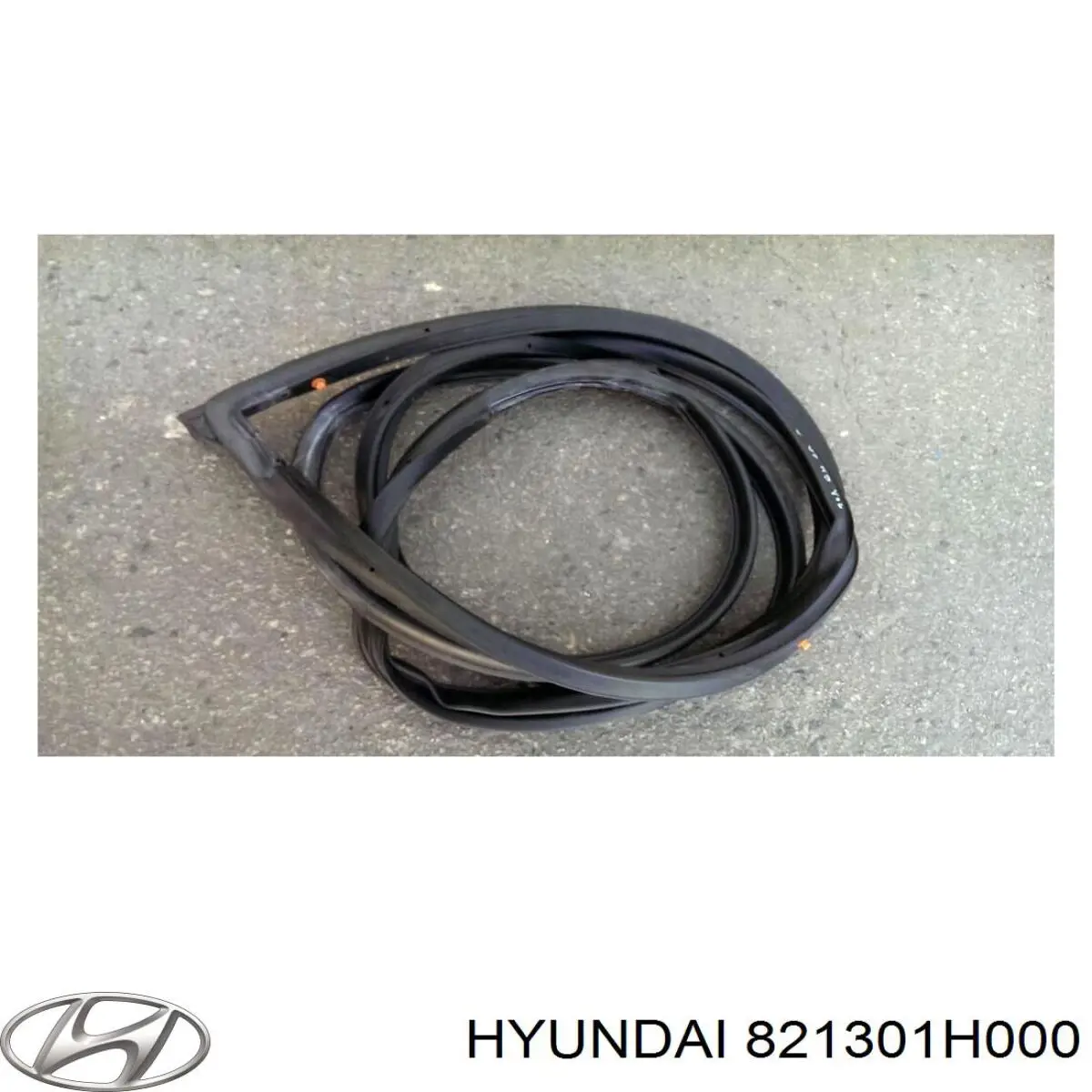 821301H000 Hyundai/Kia Compactador da porta dianteira esquerda (na porta)