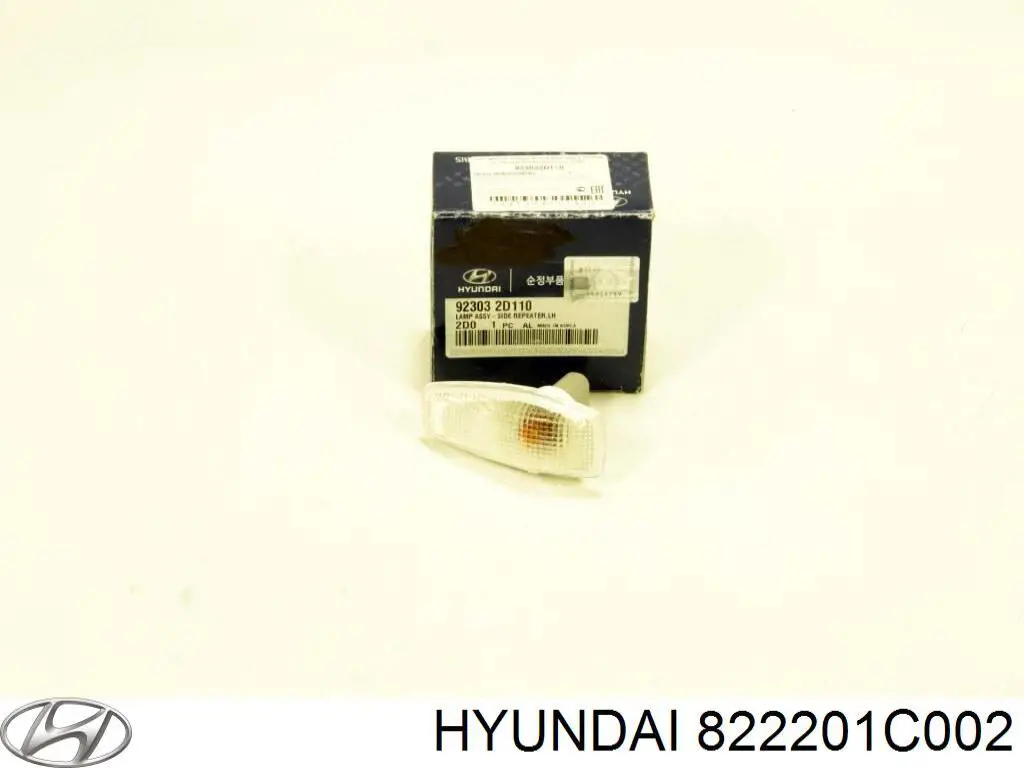 Compactador externo de vidro da porta dianteira direita (chapa) Hyundai/Kia 822201C001 preço, a partir de 42,17 USD