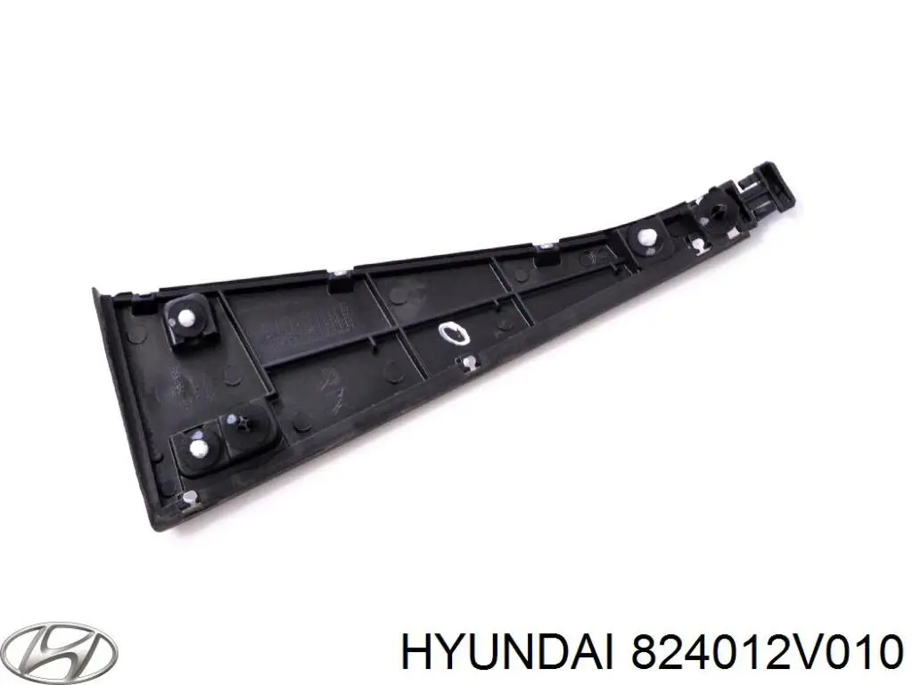 824012V010 Hyundai/Kia Mecanismo de acionamento de vidro da porta dianteira esquerda