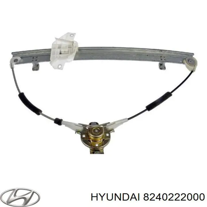Mecanismo de acionamento de vidro da porta dianteira direita Hyundai/Kia 8240222000 preço, a partir de 56,19 USD