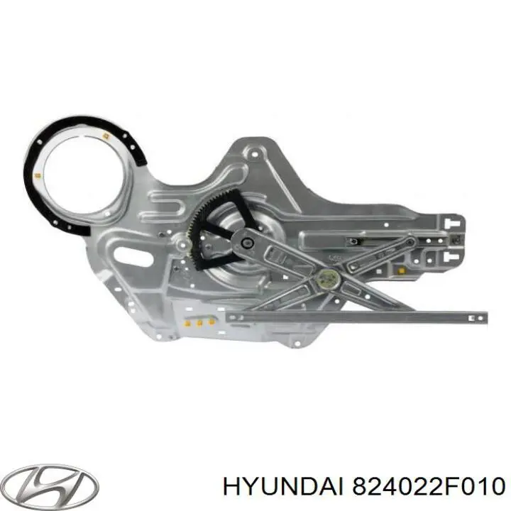 824022F010 Hyundai/Kia Mecanismo de acionamento de vidro da porta dianteira direita
