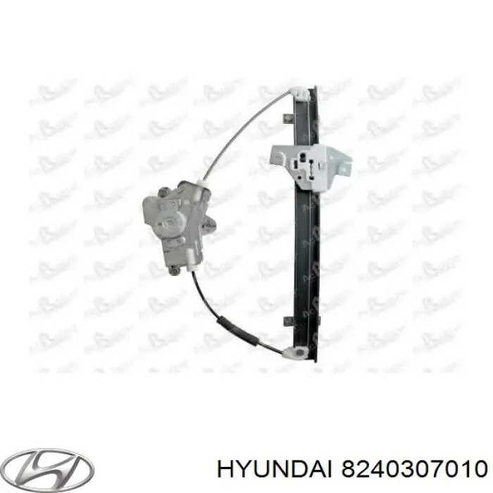  Mecanismo de acionamento de vidro da porta dianteira esquerda KIA Picanto I hatchback (BA) (2003 - 2007) I
