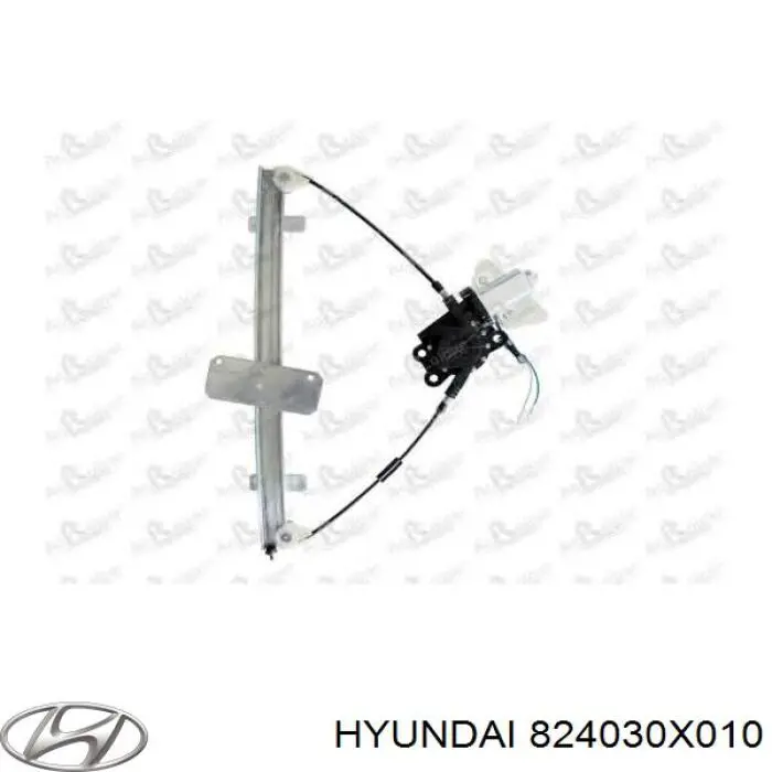 824030X010 Hyundai/Kia Mecanismo de acionamento de vidro da porta dianteira esquerda