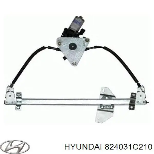 824031C210 Hyundai/Kia Mecanismo de acionamento de vidro da porta dianteira esquerda