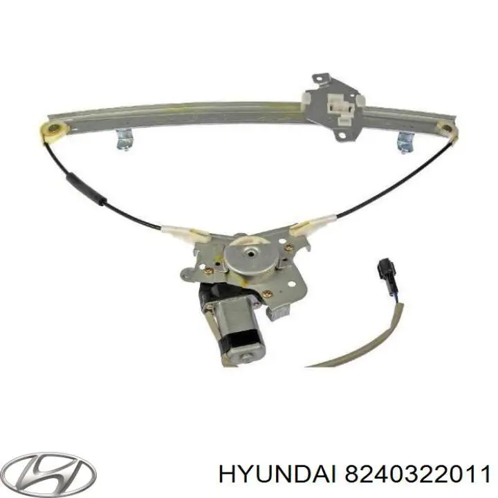 Mecanismo de acionamento de vidro da porta dianteira esquerda Hyundai/Kia 8240322011 preço, a partir de 74,55 USD