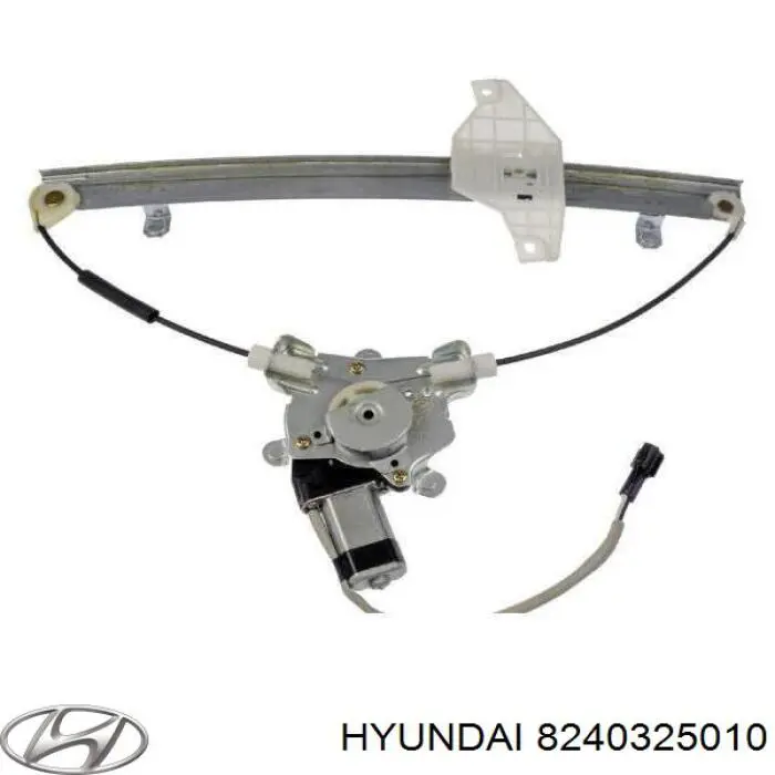 Compre 8240325010 Hyundai/Kia Mecanismo de acionamento de vidro da porta dianteira esquerda