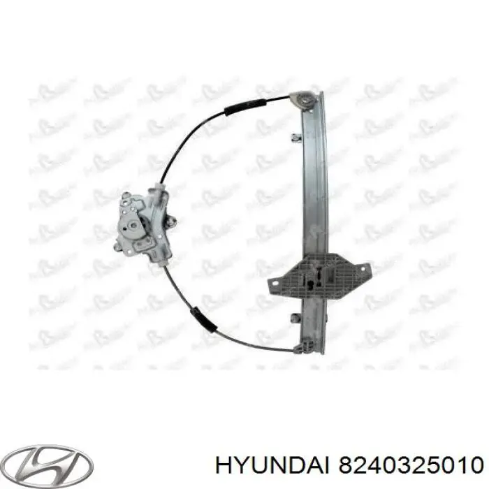 Mecanismo de acionamento de vidro da porta dianteira esquerda Hyundai/Kia 8240325010 preço, a partir de 73,21 USD