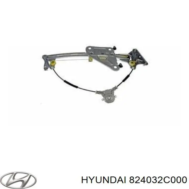Mecanismo de acionamento de vidro da porta dianteira esquerda Hyundai/Kia 824032C000 preço, a partir de 107,87 USD