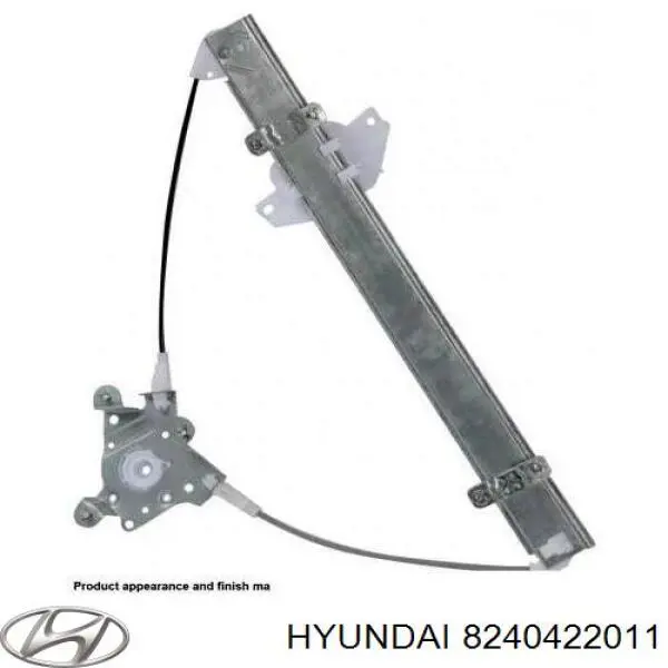 Mecanismo de acionamento de vidro da porta dianteira direita Hyundai/Kia 8240422011 preço, a partir de 62,99 USD