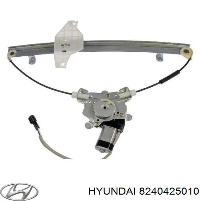 Compre 8240425010 Hyundai/Kia Mecanismo de acionamento de vidro da porta dianteira direita