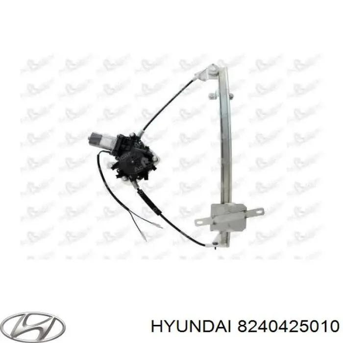 Mecanismo de acionamento de vidro da porta dianteira direita Hyundai/Kia 8240425010 preço, a partir de 64,70 USD