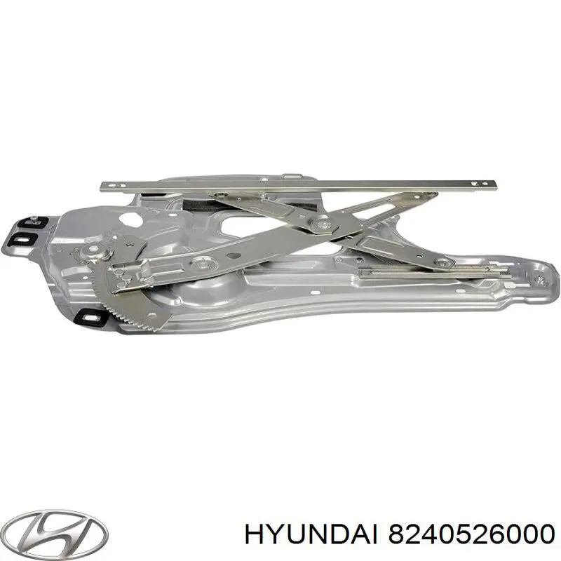 Compre 8240526000 Hyundai/Kia Mecanismo de acionamento de vidro da porta dianteira esquerda