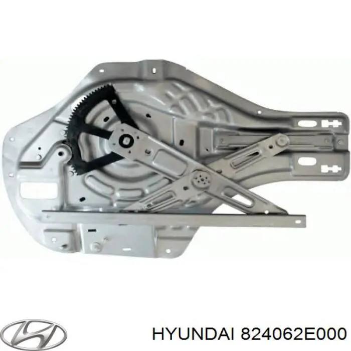 Mecanismo de acionamento de vidro da porta dianteira direita Hyundai Tucson I JM