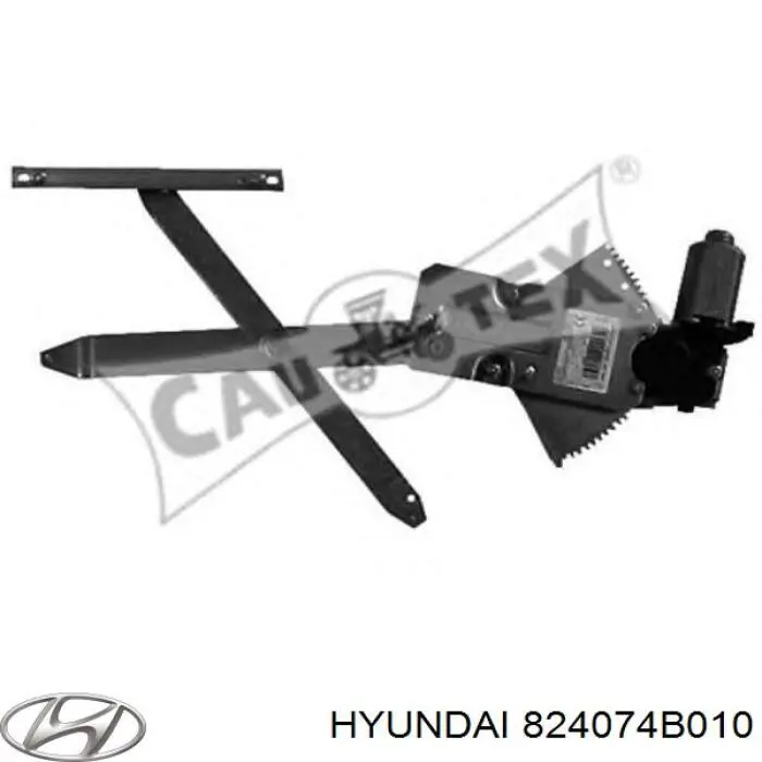 Mecanismo de acionamento de vidro da porta dianteira esquerda Hyundai H100  P