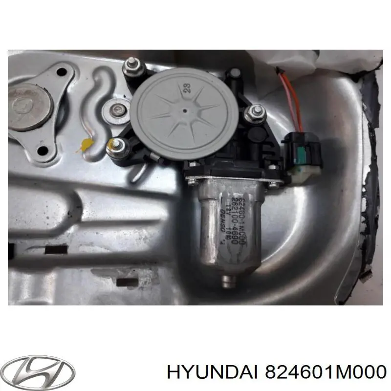 824601M000 Hyundai/Kia Motor de acionamento de vidro da porta dianteira direita