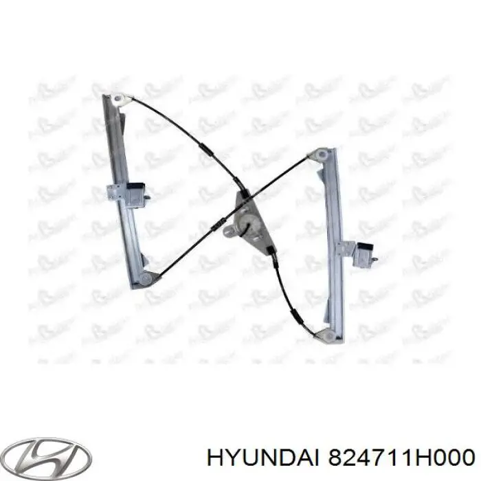 Mecanismo de acionamento de vidro da porta dianteira esquerda Hyundai/Kia 824711H000 preço, a partir de 101,41 USD