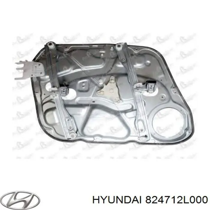 Compre 824712L000 Hyundai/Kia Mecanismo de acionamento de vidro da porta dianteira esquerda