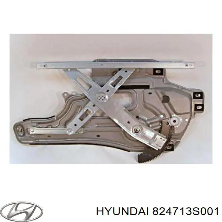 Mecanismo de acionamento de vidro da porta dianteira esquerda para Hyundai Sonata VI YF