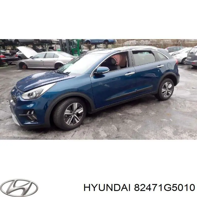 82471G5010 Hyundai/Kia Mecanismo de acionamento de vidro da porta dianteira esquerda