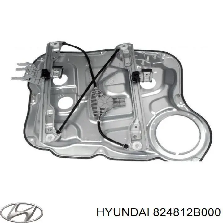 Mecanismo de acionamento de vidro da porta dianteira direita Hyundai/Kia 824812B000 preço, a partir de 89,51 USD