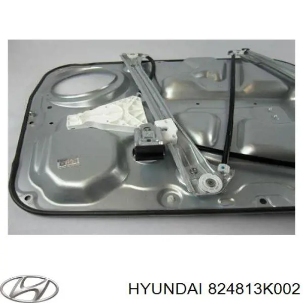 824813K002AS Hyundai/Kia Mecanismo de acionamento de vidro da porta dianteira direita
