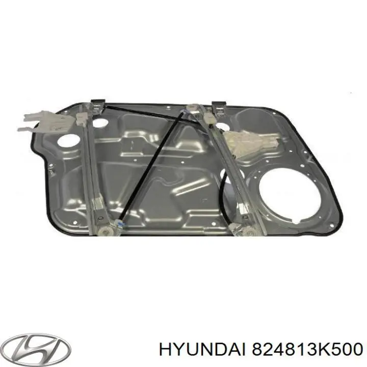 824813K501 Hyundai/Kia Painel mandíbula da porta dianteira direita