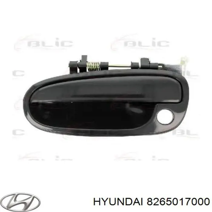 Maçaneta dianteira esquerda externa da porta Hyundai/Kia 8265017000 preço, a partir de 16,67 USD