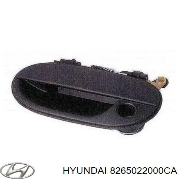 Compre 8265022000 Hyundai/Kia Maçaneta dianteira esquerda externa da porta
