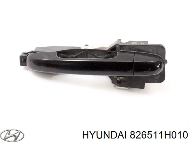 826511H010 Hyundai/Kia Maçaneta externa dianteira/traseira da porta direita