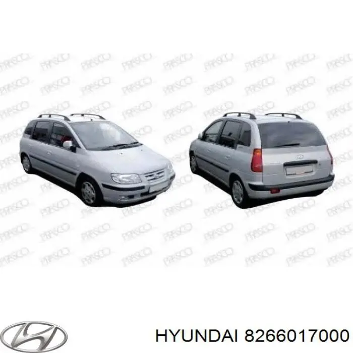 Maçaneta dianteira direita da porta externa Hyundai/Kia 8266017000 preço, a partir de 20,25 USD