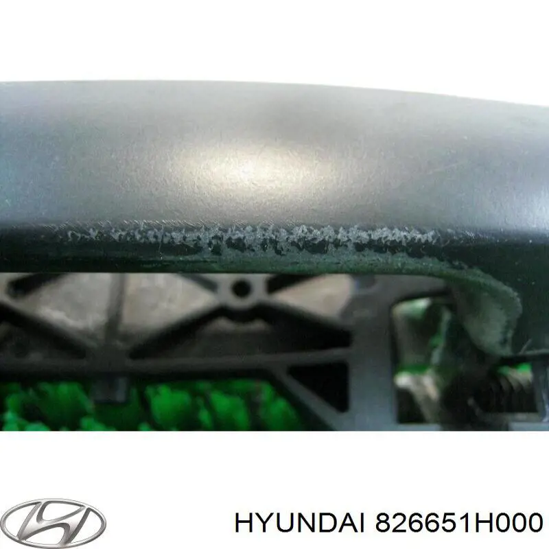 826651H000 Hyundai/Kia Suporte de maçaneta externa da porta de portas direitas