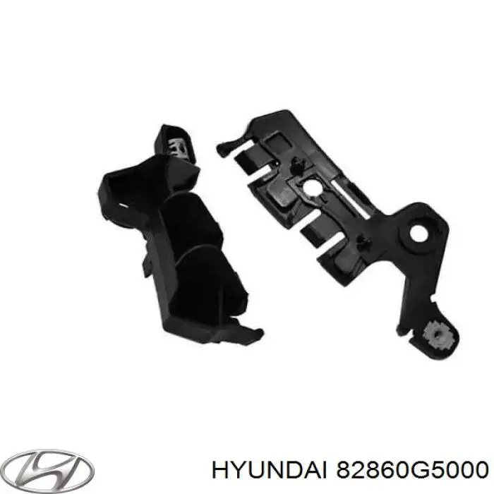 82860G5000 Hyundai/Kia Moldura da porta dianteira direita superior