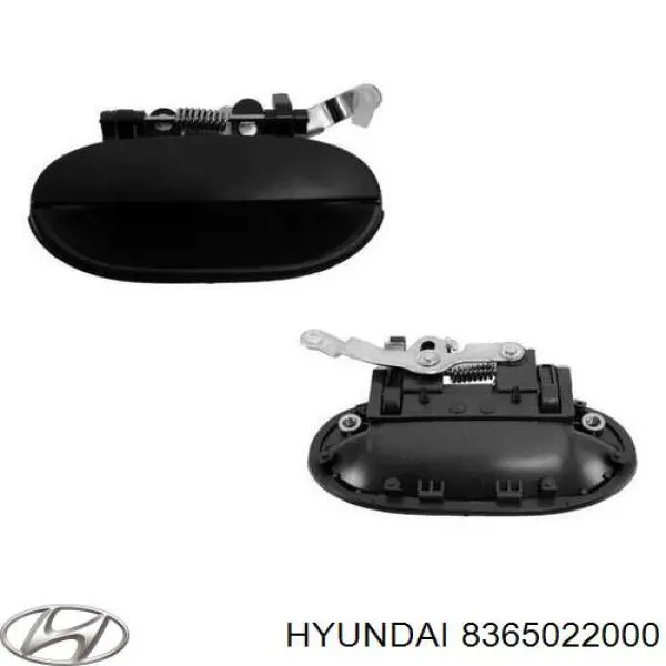 Maçaneta externa esquerda da porta traseira Hyundai/Kia 8365022000 preço, a partir de 13,57 USD