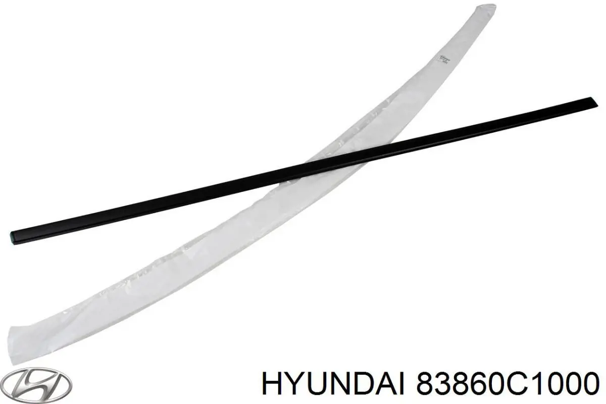 Moldura da porta traseira direita superior Hyundai/Kia 83860C1000 preço, a partir de 89,59 USD