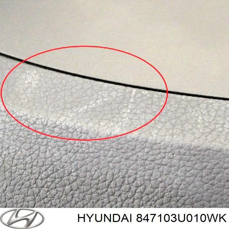 Compre 847103U010WK Hyundai/Kia Painel de salão dianteira do "painel de instrumentos"