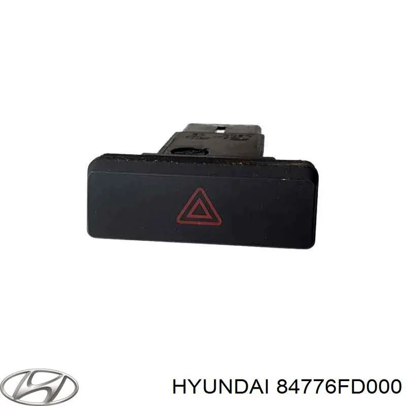 84776FD000 Hyundai/Kia Botão de ativação do sinal de emergência