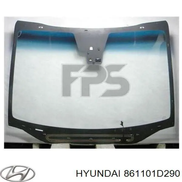 861101D290 Hyundai/Kia Pára-brisas