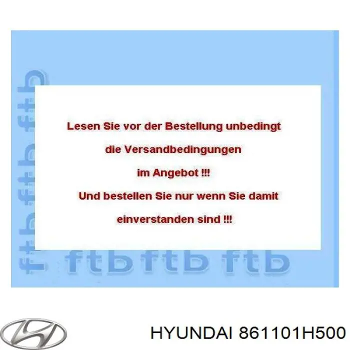 Pára-brisas Hyundai/Kia 861101H500 preço, a partir de 270,45 USD