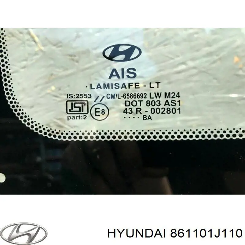 Pára-brisas Hyundai/Kia 861101J110 preço, a partir de 109,77 USD