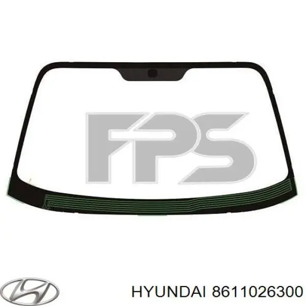 Pára-brisas Hyundai/Kia 8611026300 preço, a partir de 154,40 USD