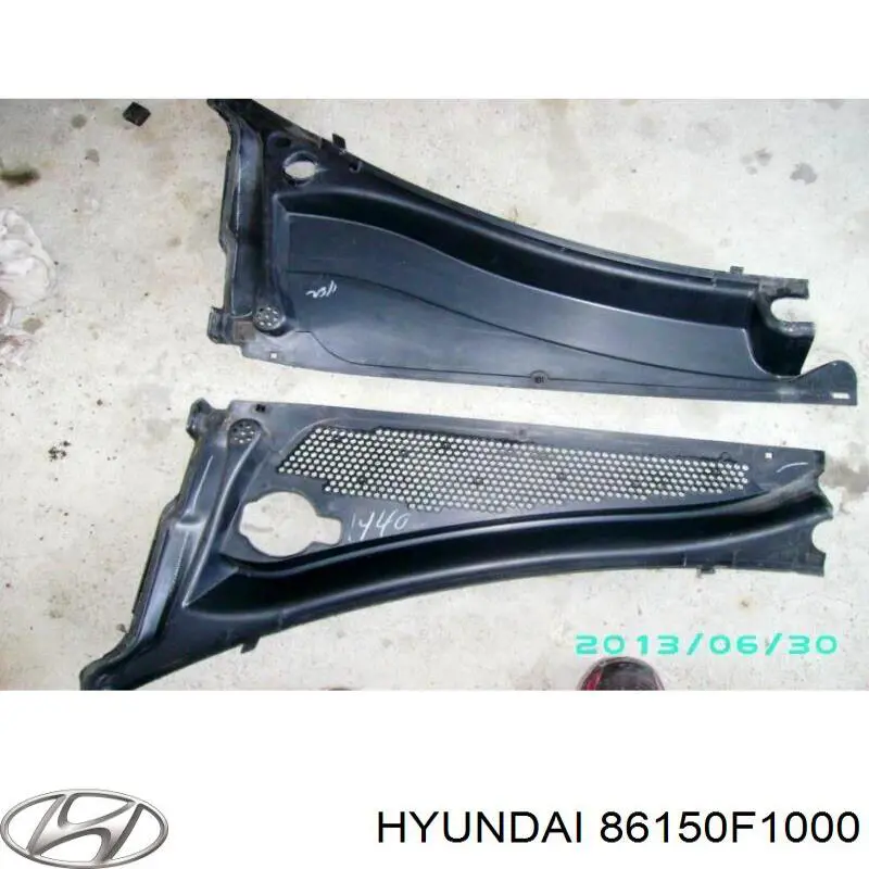 86150F1000 Hyundai/Kia Dreno de pára-brisas, bofes
