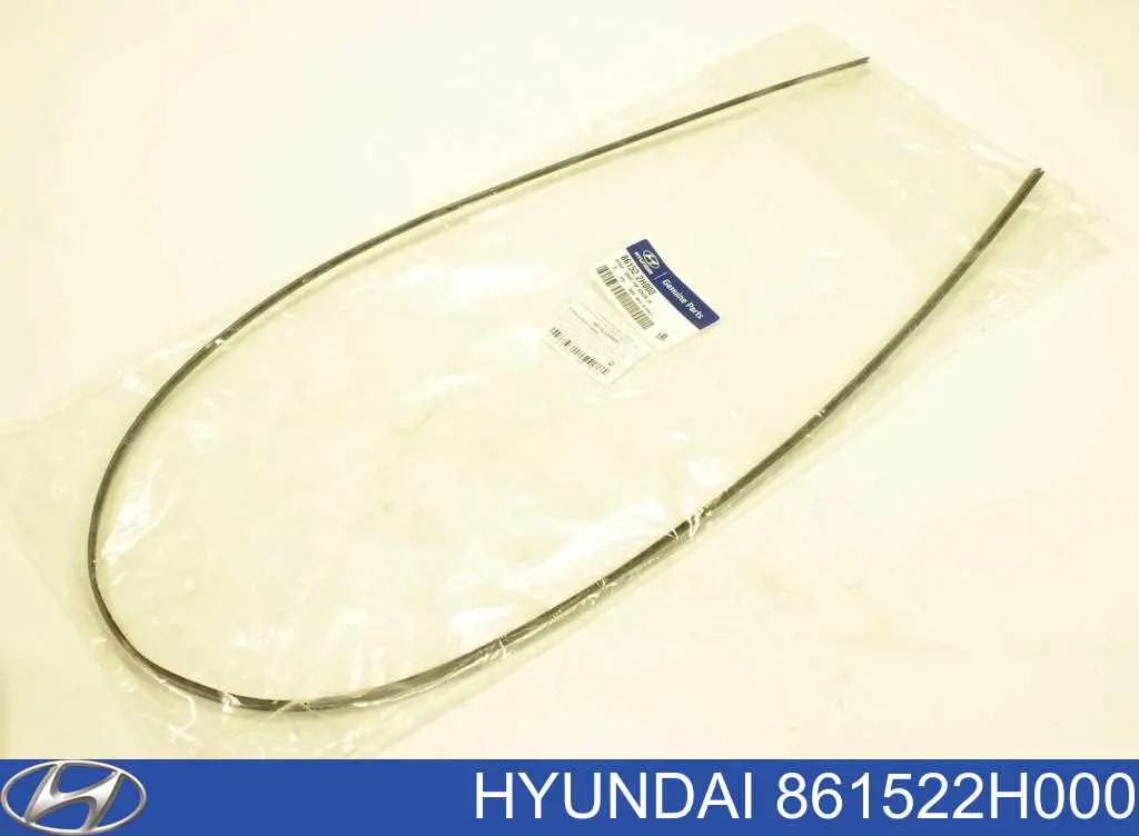 861522H000 Hyundai/Kia Moldura inferior de pára-brisas