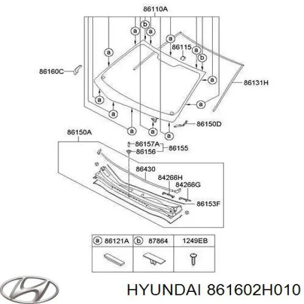 Tampão de fundo de carroçaria Hyundai/Kia 861602H010 preço, a partir de 40,81 USD